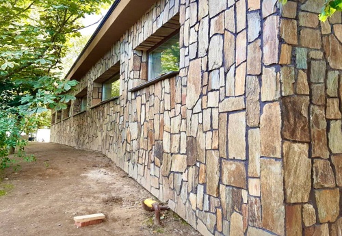 Плитняк кора дерева для цоколя, отмостки купить в Александровске