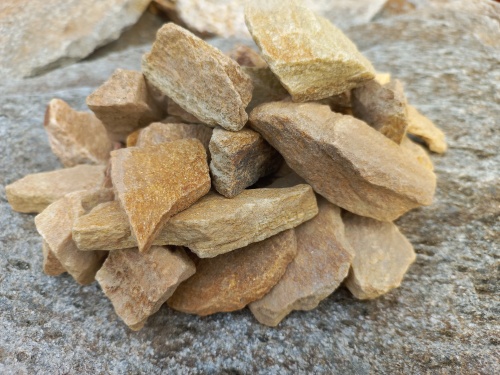 Златолит жёлтый декоративная каменная крошка купить в Александровске