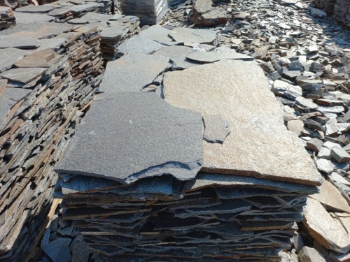 Плитняк серицит облицовочный 10-20мм купить в Александровске