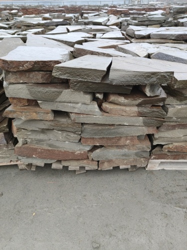 Плитняк песчаник серо-зелёный для мощения 60-65 мм купить в Александровске